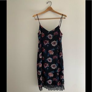 Z A R A Midi Slip Dress